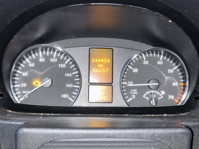 1423599-12 Mercedes-Benz Sprinter 316 NGT Chassi Enkelhytt Automatisk, 156hk, 2014