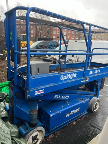 1351377-3 Saxlift UpRight SL20 -2000 (Reparationsobjekt)
