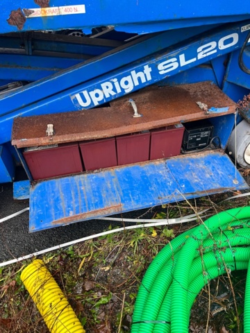 1351377-7 Saxlift UpRight SL20 -2000 (Reparationsobjekt)