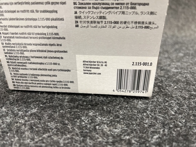 1461280-6 Adaptrar & kopplingar från Kärcher Professional