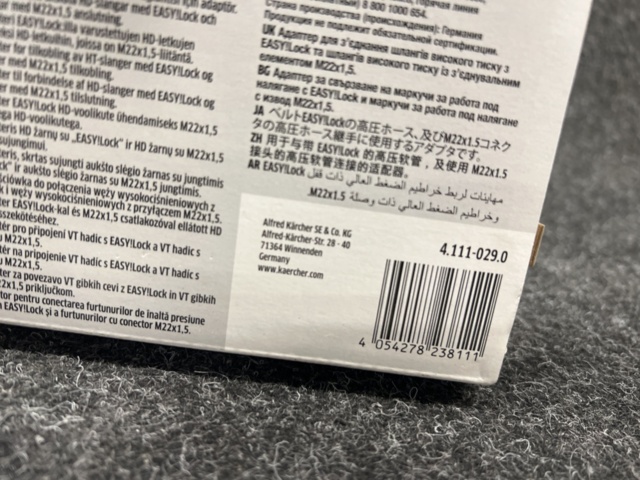 1461280-9 Adaptrar & kopplingar från Kärcher Professional