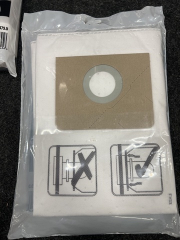 1461285-5 25 st Dammsugarpåsar Kärcher 6.907-479.0