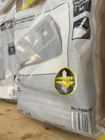 1461289-7 Sortiment med dammsugarpåsar från Kärcher