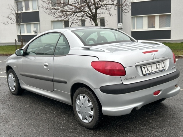 992769-7 Peugeot 206 CC 1.6 Manual, 109hp, 2002