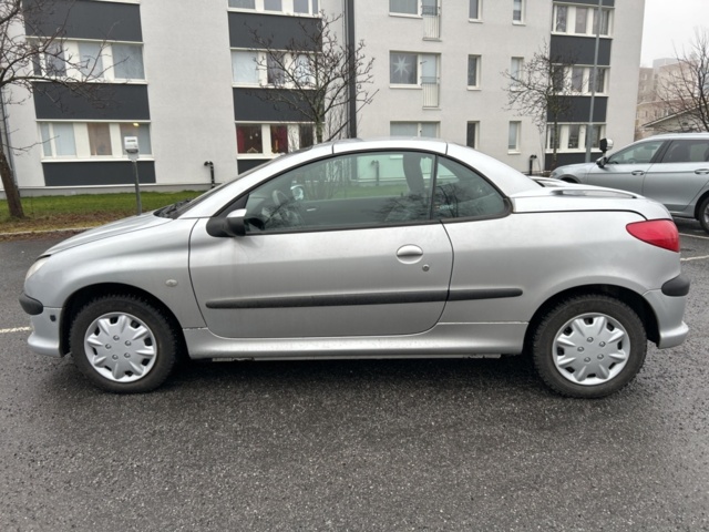 992769-8 Peugeot 206 CC 1.6 Manual, 109hp, 2002