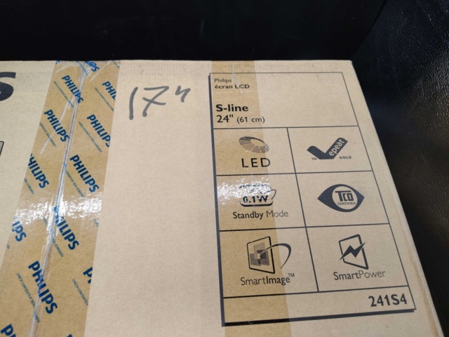 1460616-4 Bildskärm 24", 2 st – Philips 241S4