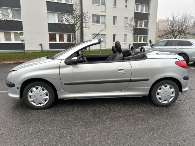 992769-22 Peugeot 206 CC 1.6 Manual, 109hp, 2002