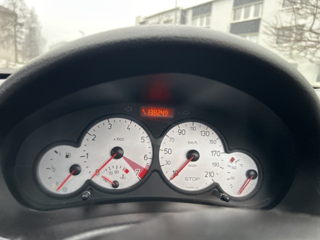 992769-30 Peugeot 206 CC 1.6 Manual, 109hp, 2002