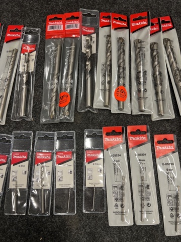 1461290-3 Sortiment med Borr, Makita 1,5 - 16mm