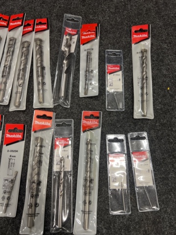 1461290-4 Sortiment med Borr, Makita 1,5 - 16mm