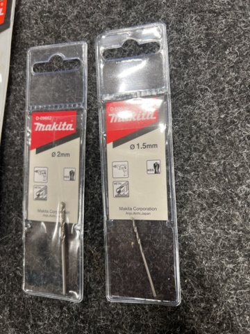 1461290-5 Sortiment med Borr, Makita 1,5 - 16mm