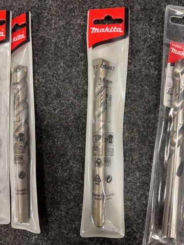 1461290-6 Sortiment med Borr, Makita 1,5 - 16mm