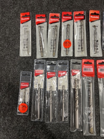 1461292-2 Sortiment med Borr, Makita 1,5 - 14mm