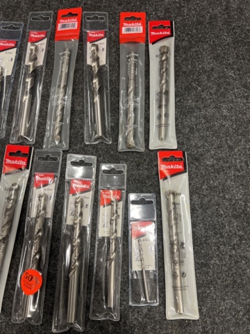 1461292-4 Sortiment med Borr, Makita 1,5 - 14mm