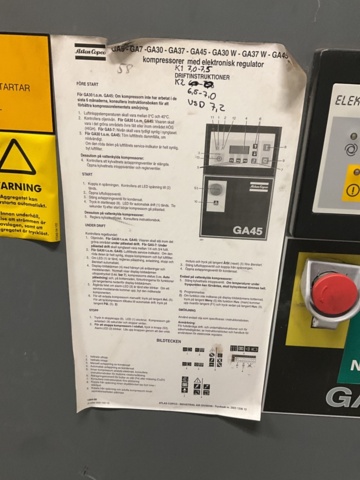 1406980-12 Compressor Atlas Copco GA 45