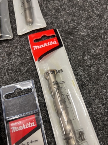 1461292-6 Sortiment med Borr, Makita 1,5 - 14mm