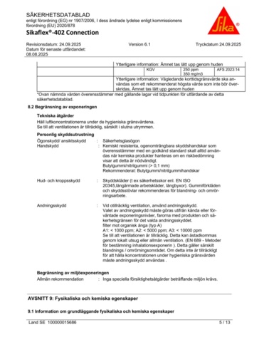 1426948-9 Fogmassa Sikahyflex 402