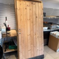 1352448-1 Storage door with outer frame, approx. 100x203 cm