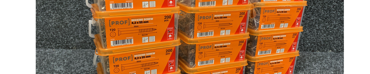 Image representing the auction - Disposal of decking screws from Prof