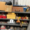 1426801-2 Warehouse shelf with contents