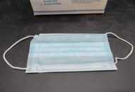1461809 Face mask, 20 pcs 100-pack, IIR, 3-PLY, blue