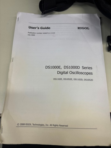 1442252-5 Oscilloscope Rigol DS1102E