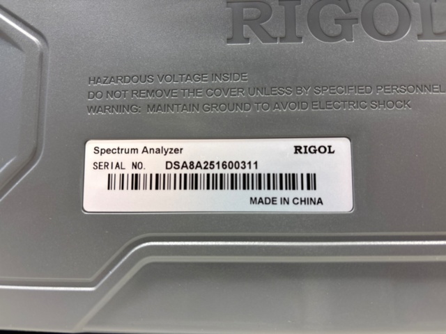 1442253-4 Spektrum analysator Rigol DSA 815