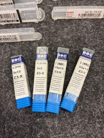 1461732-2 Carbide grinders, Ruko & Bohrcraft