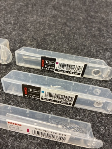 1461732-4 Carbide grinders, Ruko & Bohrcraft