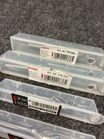 1461732-6 Carbide grinders, Ruko & Bohrcraft