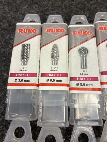 1461732-9 Carbide grinders, Ruko & Bohrcraft