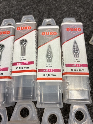 1461732-10 Carbide grinders, Ruko & Bohrcraft