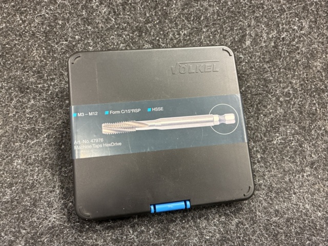 1461738-4 Gängtappar M3-M12, Völkel