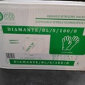 1461831-7 Disposable gloves, 2000 pairs. Nitrile Black Powder-free, size Small