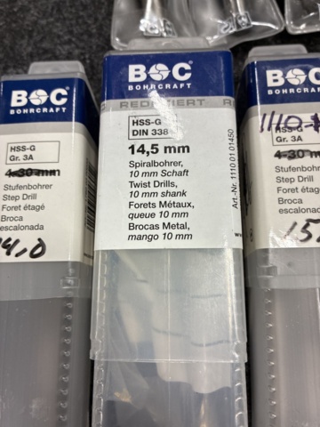 1461744-7 Drill assortment, BOC Bohrcraft