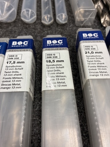 1461744-11 Drill assortment, BOC Bohrcraft