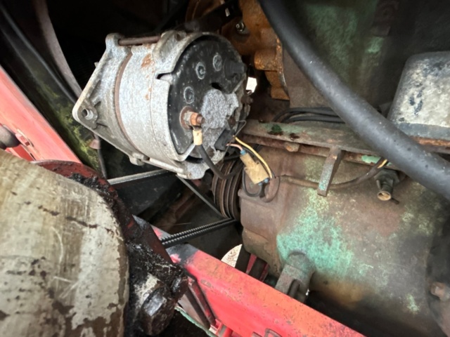 1407998-29 Tractor with forestry trailer & HIAB crane - BM Volvo Boxer 350 -1963