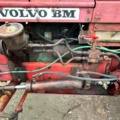 1407998-26 Tractor with forestry trailer & HIAB crane - BM Volvo Boxer 350 -1963
