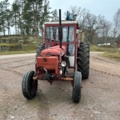 1407998-2 Tractor with forestry trailer & HIAB crane - BM Volvo Boxer 350 -1963