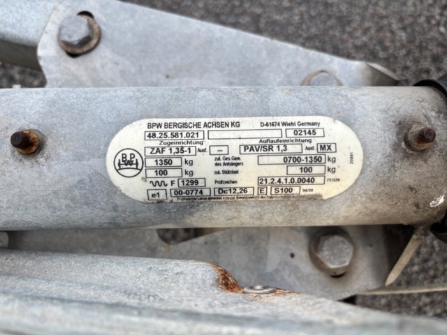 918921-5 Trailer - Thule TGAB 850, -2002