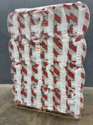 1461977-2 Steel rule plate Paroc c600 195x610x1220 mm (approx. 89.30 sq m)