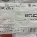 1461977-4 Steel rule plate Paroc c600 195x610x1220 mm (approx. 89.30 sq m)