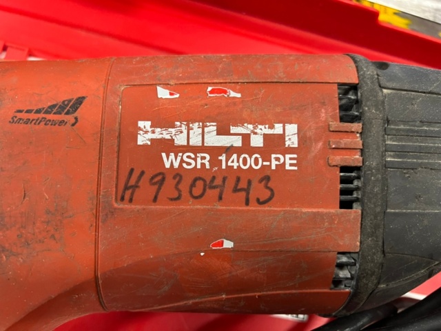 1426840-3 Reciprocating saw - Hilti WSR 1400-PE