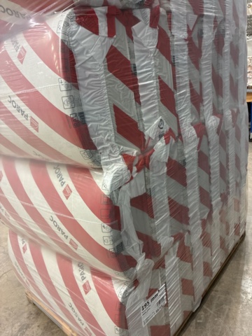 1461977-7 Steel rule plate Paroc c600 195x610x1220 mm (approx. 89.30 sq m)