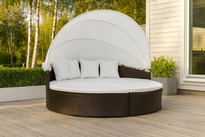 1371133-6 Solsäng i modulutförande - Venture Design Florens