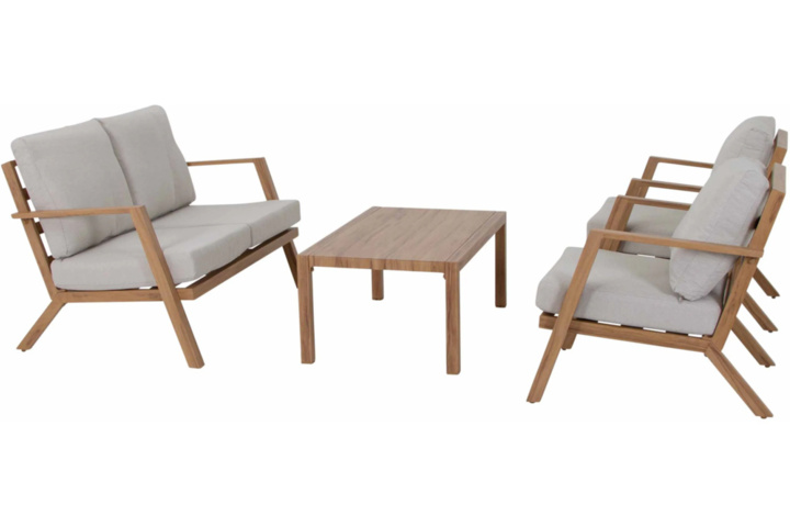 1371134-2 Soffgrupp för utomhusbruk (Teak) - Milton