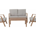 1371134-1 Soffgrupp för utomhusbruk (Teak) - Milton