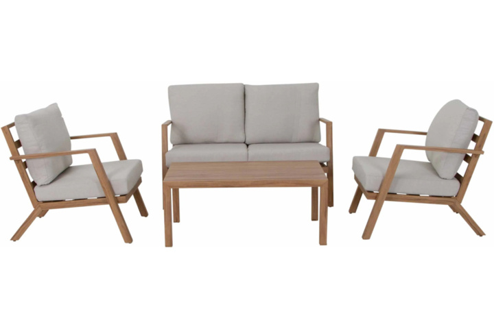 1371134-1 Soffgrupp för utomhusbruk (Teak) - Milton