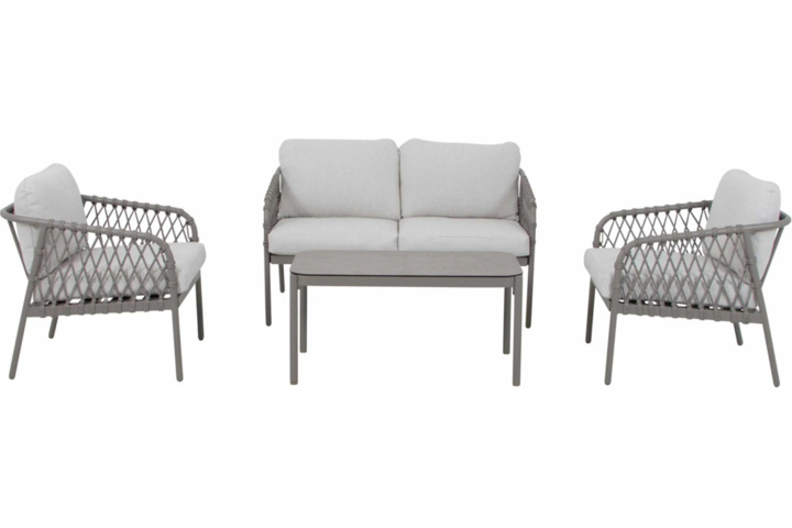 1371135-3 Soffgrupp för utomhusbruk (Khaki/Beige) - Sanford