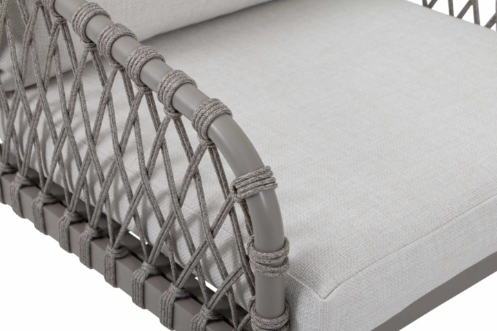 1371135-4 Soffgrupp för utomhusbruk (Khaki/Beige) - Sanford